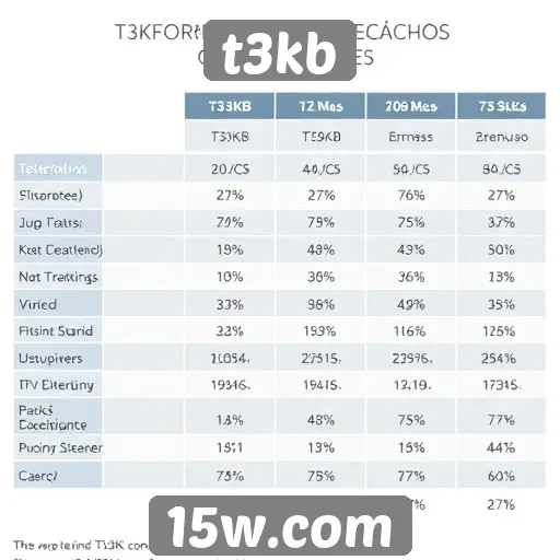 Comparativo entre t3kb e plataformas concorrentes
